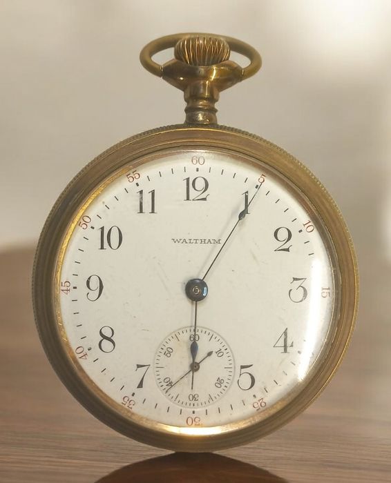 Relógio de bolso, antigo, waltham.