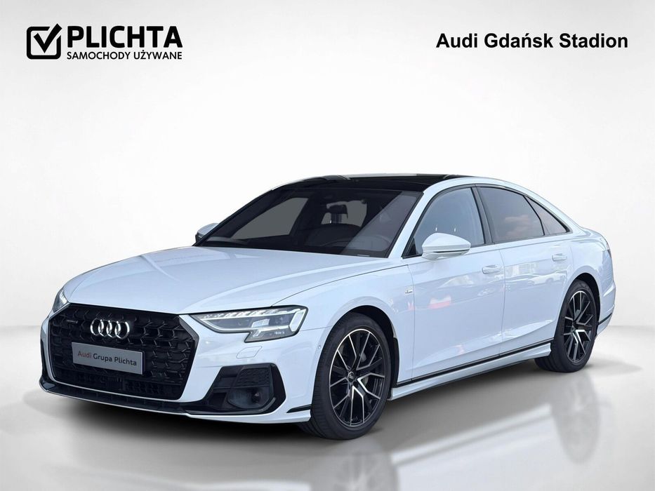 Audi A8 HD Matrix LED|Panorama|Bang&Olufsen|Webasto|Head-up|ACC|Pakiet czerń