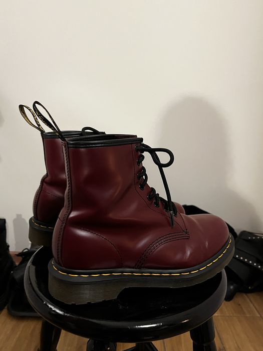 Dr. Martens glany czerwone 1460 bardzo dobry stan oryginalne