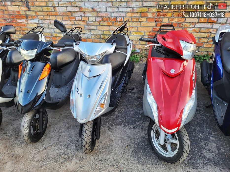 Suzuki Address 125 (склад) скутер з Японії