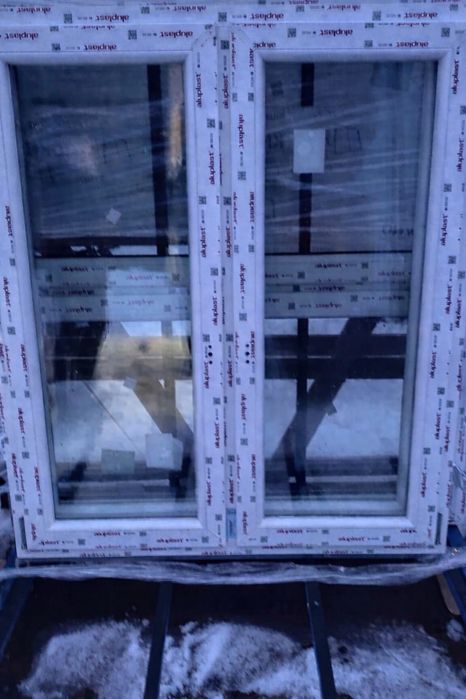 Sprzedam nowe okna 125x145 – białe, dwuszybowe