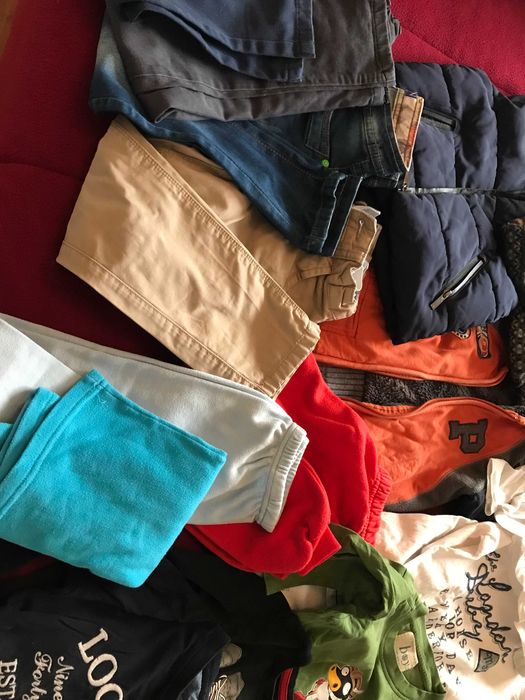 Lote roupa menino inverno- tm: 4/5anos