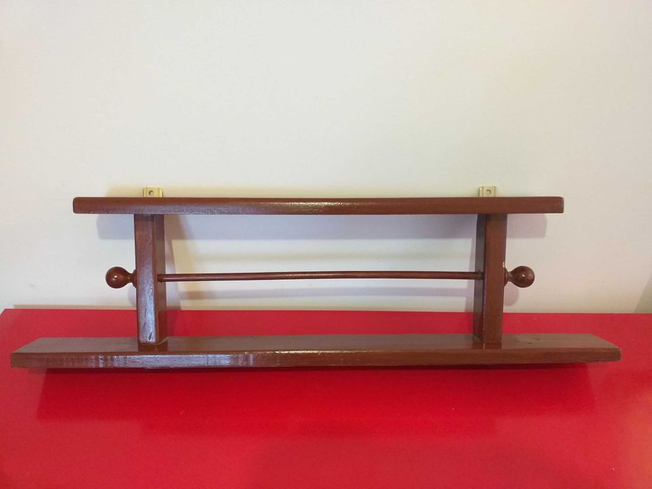 Półka drewniana  PRL