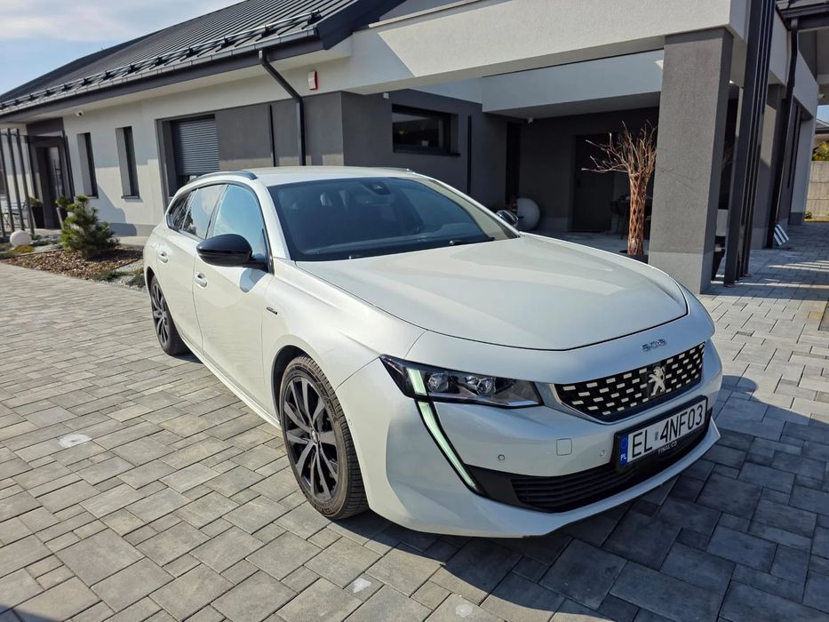 Peugeot 508 1.6 GT Line 180 km, dodatkowe wyposażenie, masaże, drewno, zadbany.