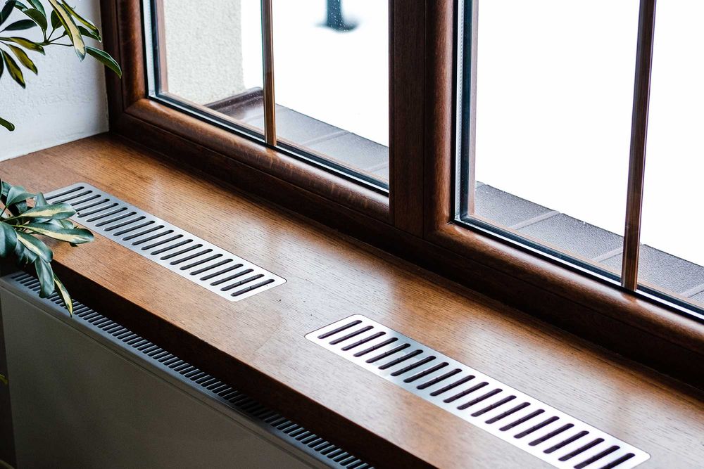 Parapety drewniane, dębowe, blaty, rustic