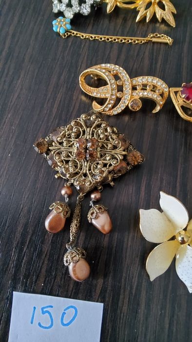 Брошка, кільце вінтаж срср