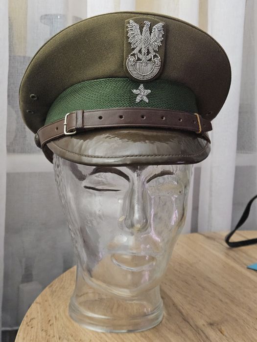Czapka garnizonowa chorążego lwp prl