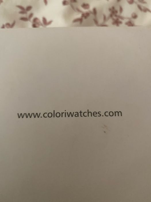 Relogio Colori  Novo