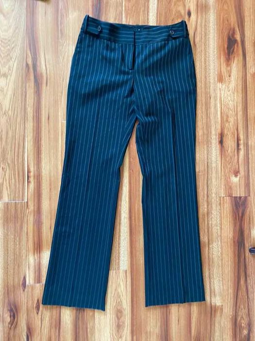 M l massimo dutti spodnie welna szerokie nogawki szwedy dzwony