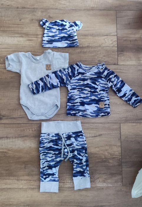 Komplet niemowlęcy moro