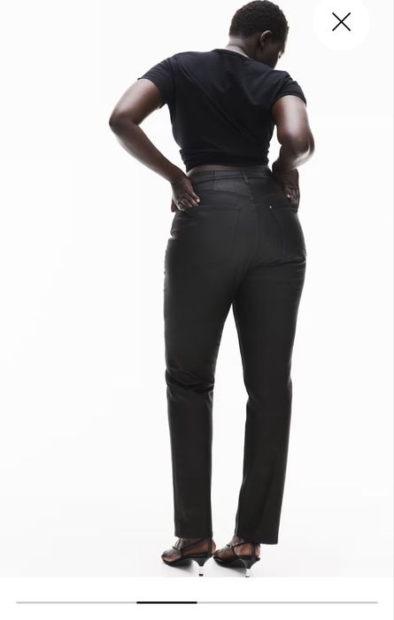 Джинси H&M під шкіру curvy fit slim high jeans