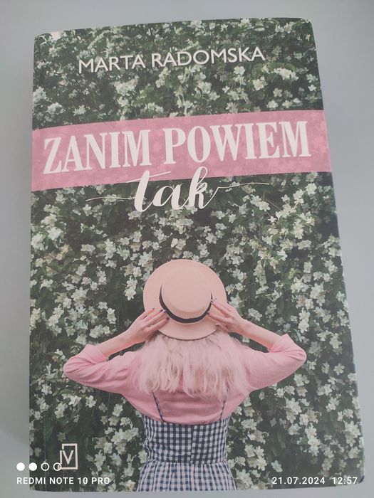 Marta Radomska zanim powiem tak  romans czwarta strona