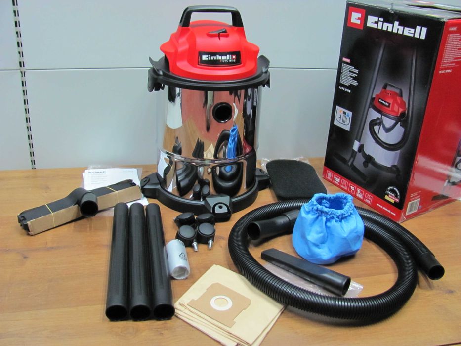 Пилосос будівельний Einhell TC-VC 1820 S; Einhell TC-VC 1815 S та Einhell TC-VC 1812 S промислові порохотяги пилосмоки привезено з Німеччини