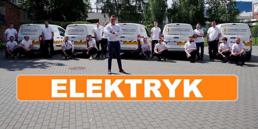 ELEKTRYK KRAKÓW 24H - Szybki Dojazd - GWARANCJA - 16 lat na rynku SEP