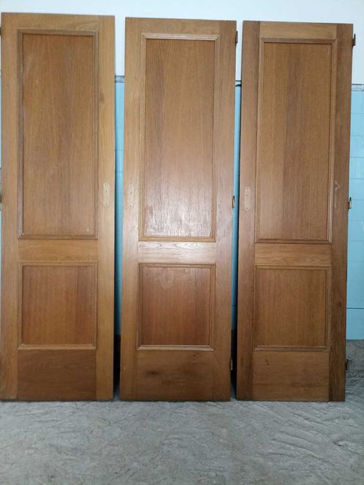 PORTAS de roupeiro em madeira MACIÇA