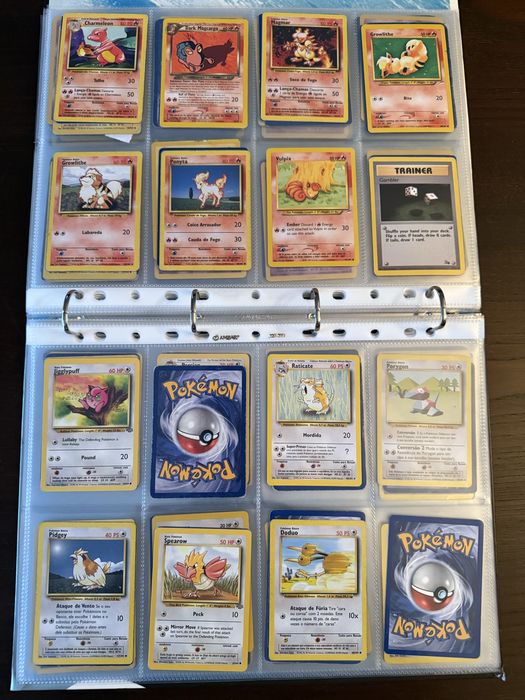 Cartas Pokémon Raras Colecção Antiga (225Cartas)