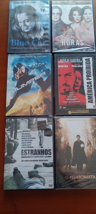DVD's originais alguns ainda plastificados