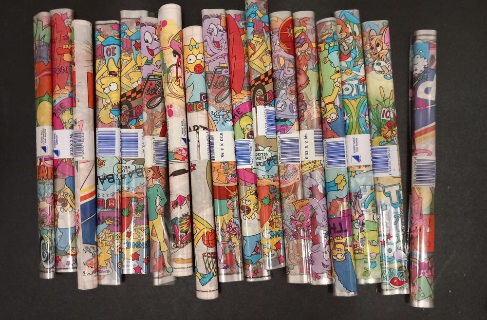 Rolos de encadernação novos