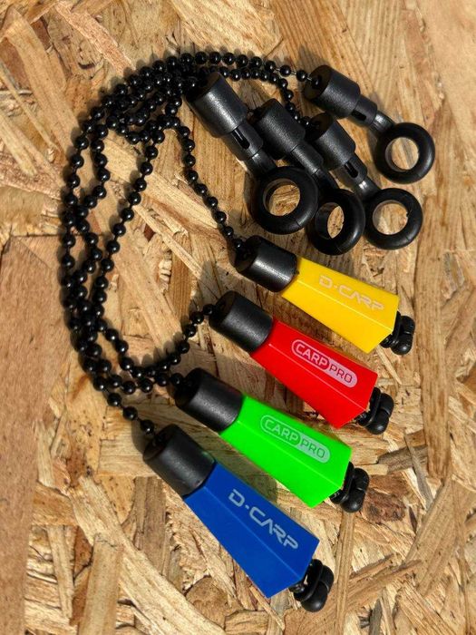 Свінгер Індикатор кльову Carp Pro Hanger D-Carp Blue, Green, Red, Yellow/ Свингер