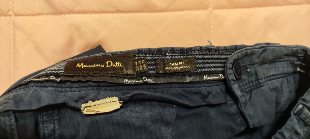 Calça Massimo Dutti (lefties, zara, lion of porche, gant, saccor)