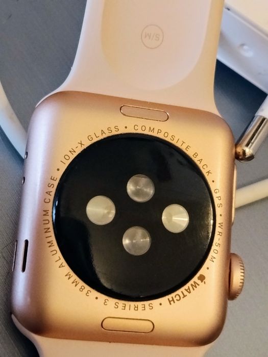 APPLE Watch 3 GPS 38mm złoty