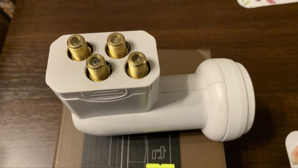 Konwerter satelitarny poczwórny NOWY Inverto Black Premium