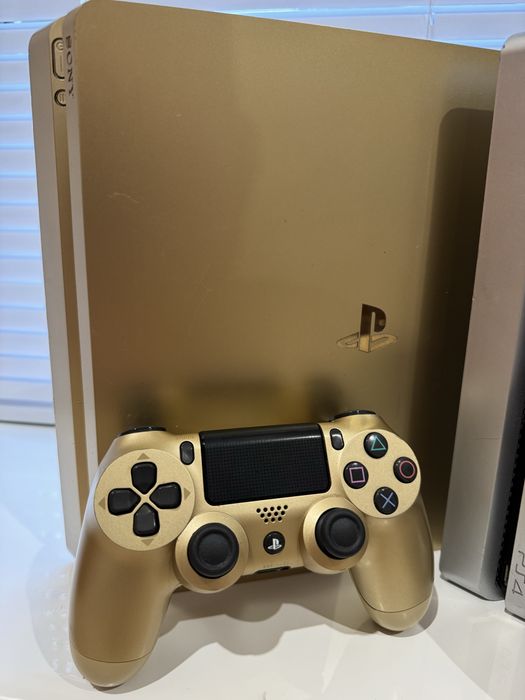 Продаю PlayStation 4 Slim gold Limited Edition на 500гб.