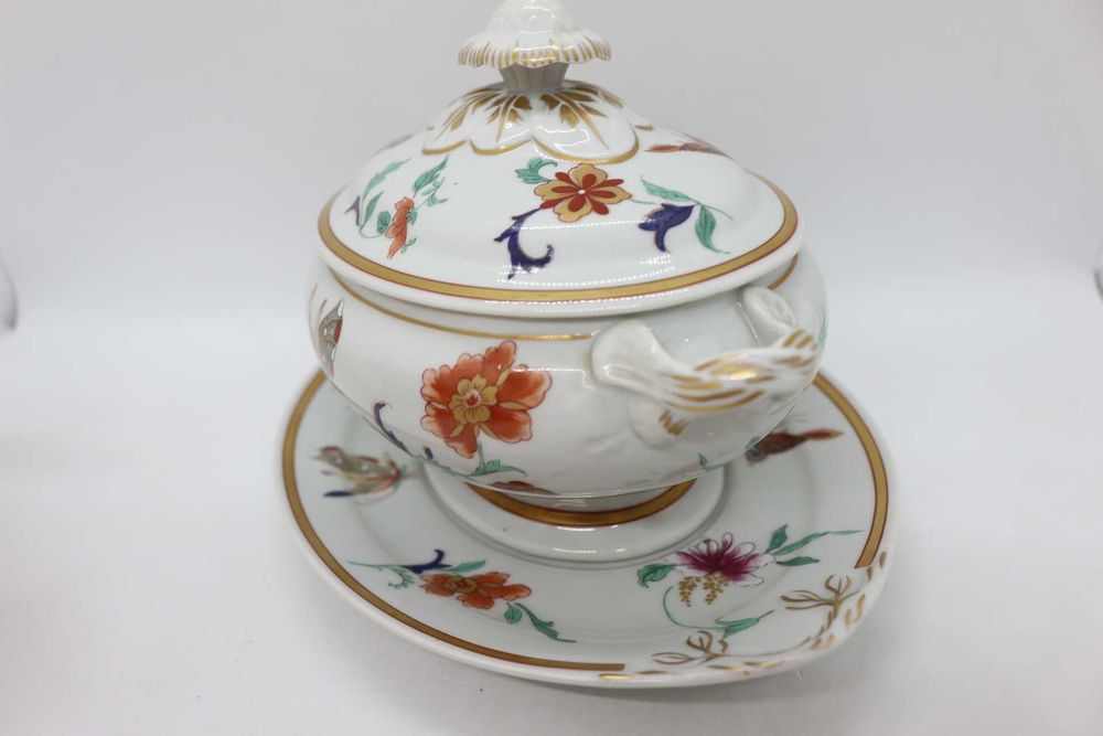 Terrina com Prato Coleção Samatra Vista Alegre 1971