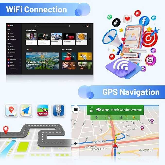 Radio samochodowe Android 15 do FIAT Panda 03r-12r 4+64 GB