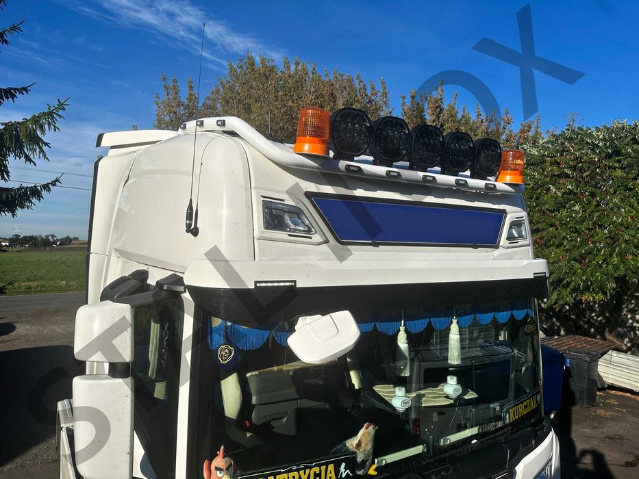 ORUROWANIE górne ze stali nierdzewnej Scania S / R