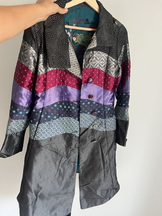 Desigual Long Coat – New, Original Price €109, Now €25