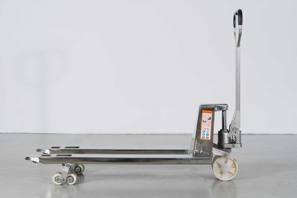 Porta-paletes manual de INOX - novo