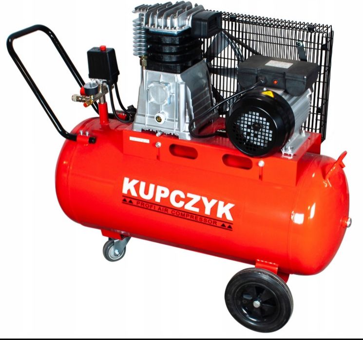 Kompresor olejowy 2tłoki Sprężarka 100l. 10BAR!  Gwarancja