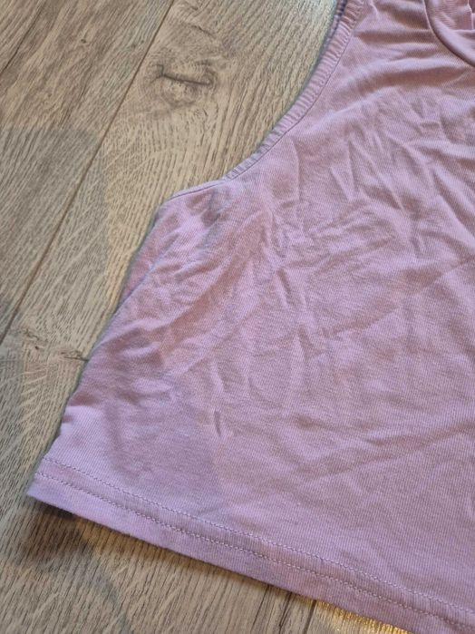 Shein crop top bluzka wrzosowa rozm. 134