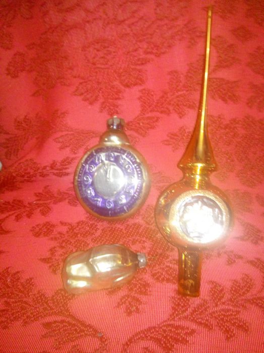 Ялинкові іграшки колекція \фігурки кульки шари шишки\ ретро 60- 80 р.