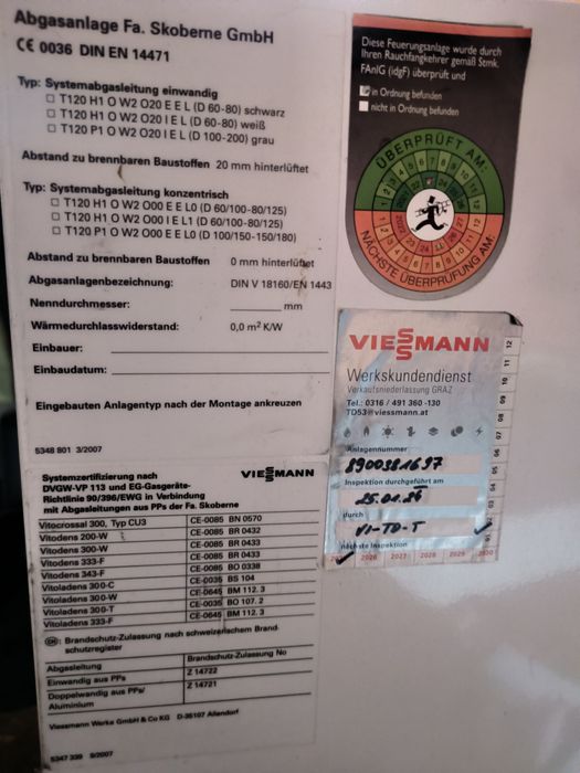 Viessmann Piec olejowy kondensacyjny wiszący  vitoladens