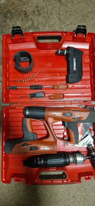 2 x Hilti dx460 osadzak prochowy ,pistolet x 2