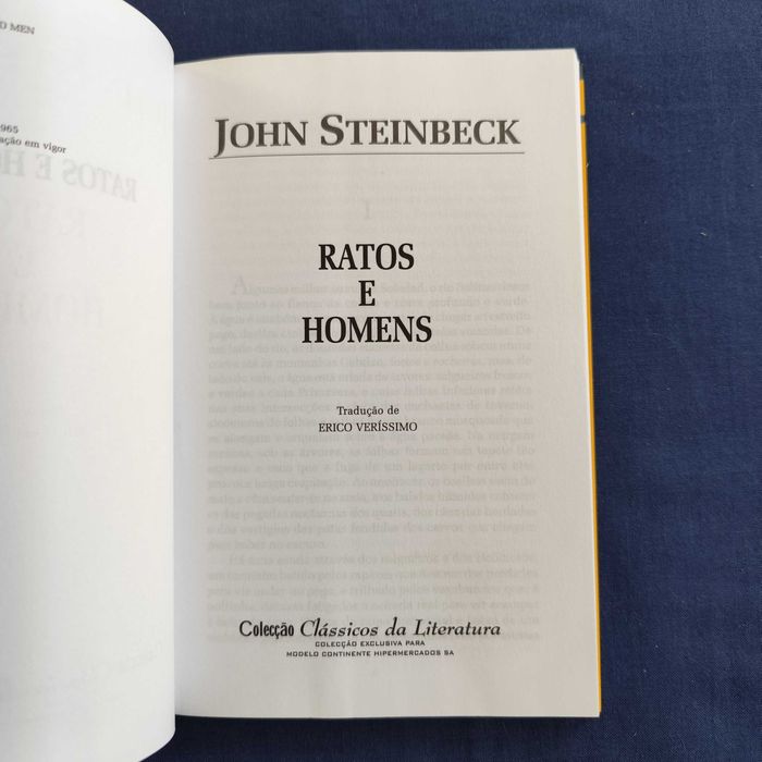 John Steinbeck - Ratos e Homens