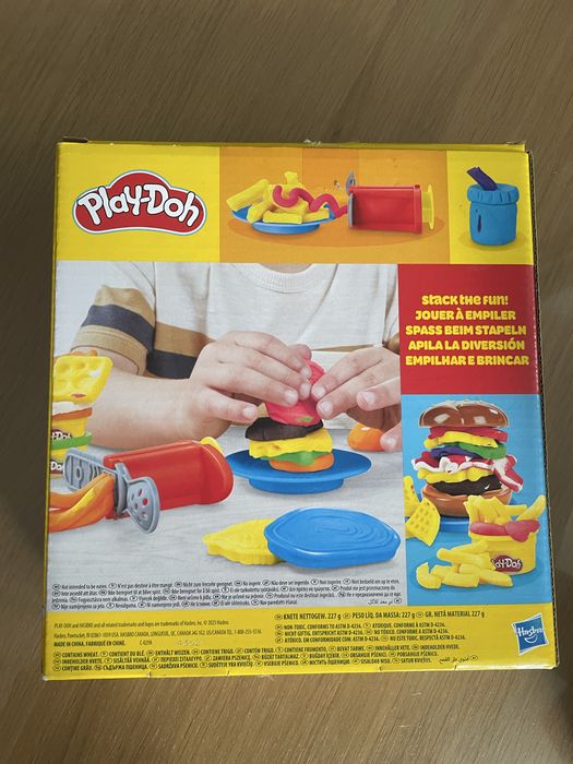 Play doh ciastolina nowe burger frytki
