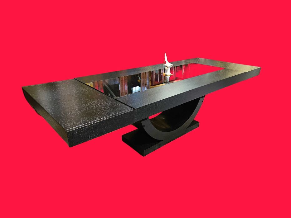 Grande mesa de sala extensível - Bom estado geral - S