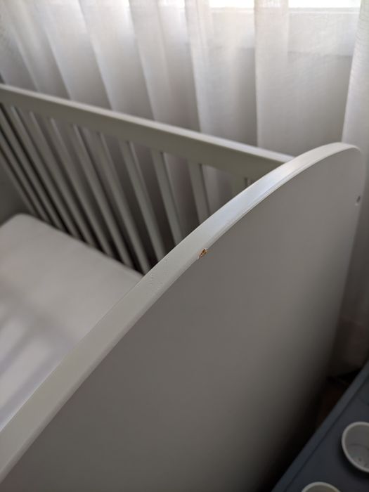 Berço com gavetas IKEA nunca usado