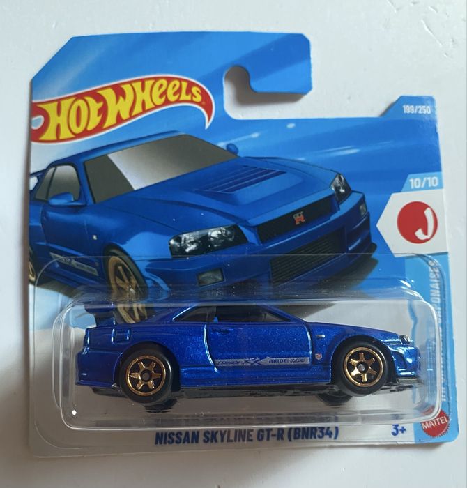 Hot Wheels Nissan Skyline GTR (BNR34)