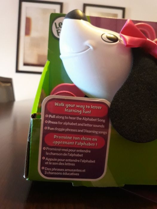 BAIXA PREÇO - Brinquedo cadelinha de puxar, novo, 12+