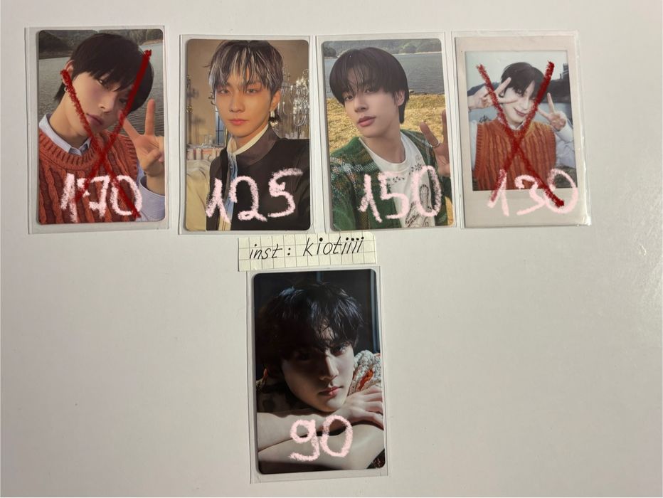 продаю офіційні картки stray kids, bts, new jeans, txt