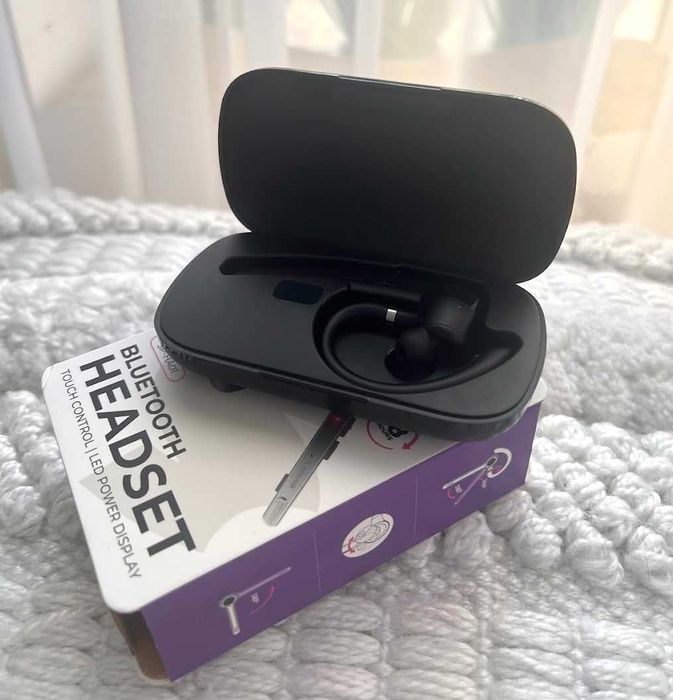 SŁUCHAWKA BLUETOOTH 5.2 QCC3020 Bezprzewodowy Zestaw Słuchawkowy