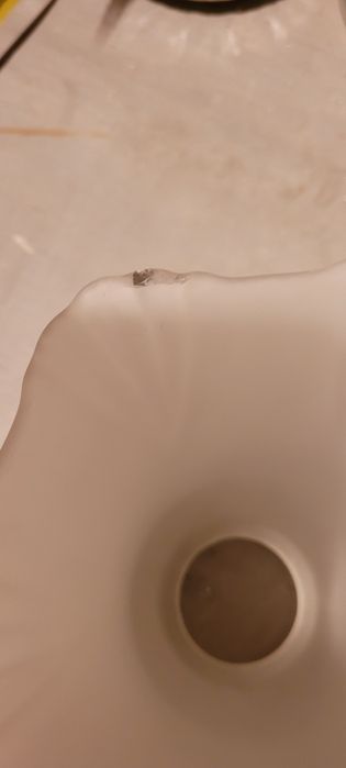 Szklane klosze do lampy lub żyrandola