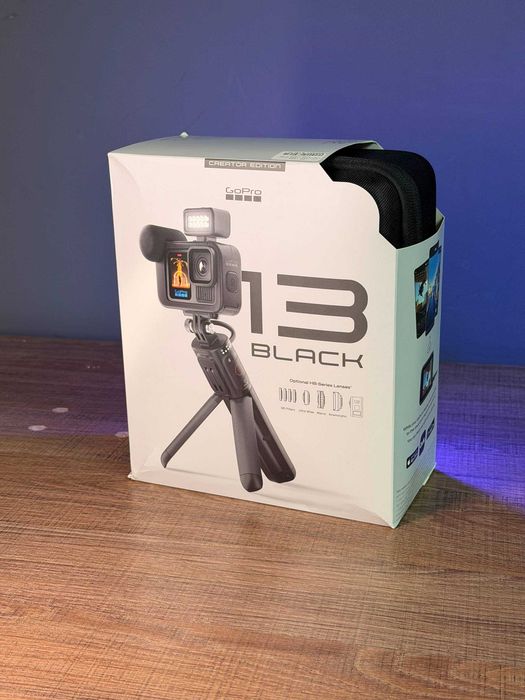 Гопро GoPro 13 Black Creator Edition, повний комплект + 128 ГБ флешка