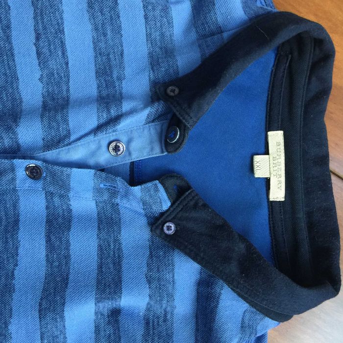 Burberry polo поло Yachting XL футболка в полоску оригинал