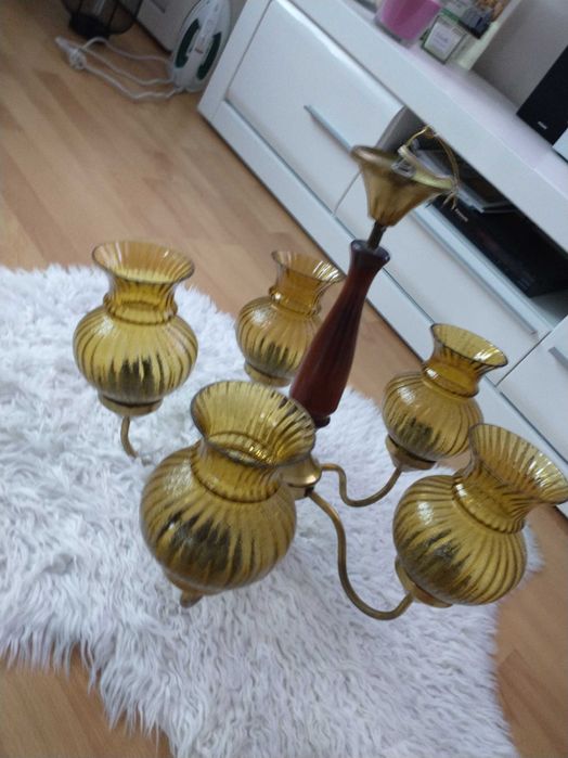 Lampa-antyk- szklana