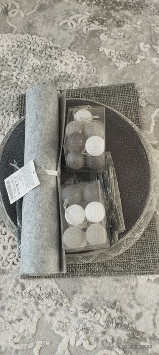 Podkladki szare +bieżniki
